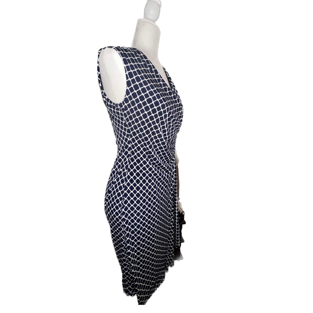 New - Enfocus Studio Blue Dress | Color: Blue/White | Size: 14 - Picture 7 of 13